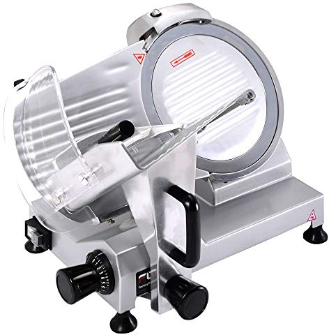 CGOLDENWALL Electric Food Slicers 120W Mutton Toast Bread Slicing Machine Commercial Beef Roll Cutter 220V Thickness Adjustable 0.2-12mm CE Certificate (220V)