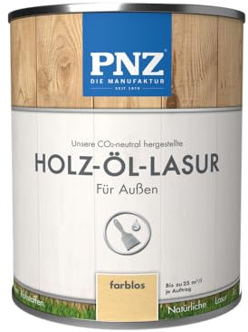 PNZ Holz-Öl-Lasur, Gebinde:0.75L, Farbe:farblos