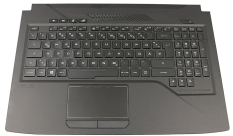 ASUS ROG Strix GL503VS original Tastatur inkl. Topcase DE (deutsch) schwarz/schwarz mit Backlight
