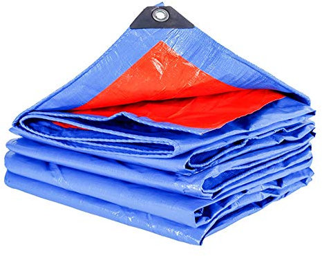 DGLIYJ Schwere Persenning Verstärkte Perforierte PE Tarp Wasserdichten Outdoor-Camping Mit Qualitäts-Persenning (Size : 8x12m)