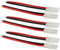 FLY RC 3 Pairs Compatible for Tamiya Männlich Weiblich Stecker Adapter Kabel 14awg 10 cm für RC Auto Lipo Batterieladung (Tamiya stecker)