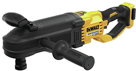 DEWALT FLEXVOLT 60V MAX* Right Angle Drill, Brushless, Quick-Change Stud/Joist Drill, E-Clutch System, Tool Only (DCD471B)