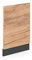Vicco Frontblende R-Line, Goldkraft Eiche/Anthrazit, 45 cm ohne Arbeitsplatte