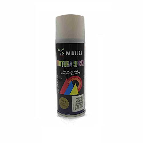 Acan Montoro - Bote de Pintura en Spray Oro M305 200 ml, válido para Multitud de Superficies de Interior y Exterior