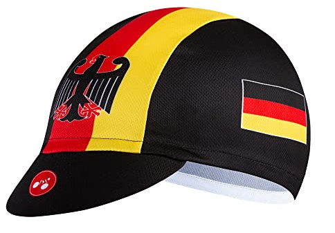 Cycling Cap Herren Fahrradmütze MTB Bike Innenhelm National, Deutschland, Einheitsgröße
