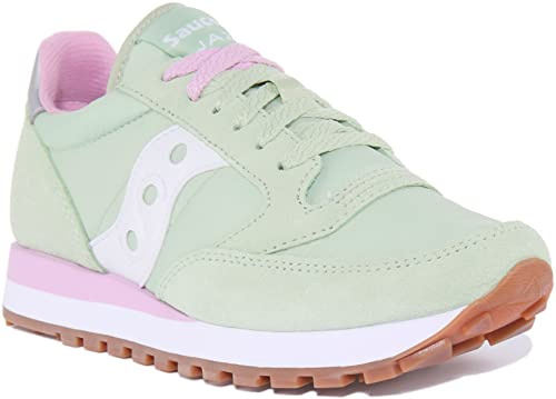 Saucony Wmns Jazz Original S1044-645 col.Verde Pastello-Bianco-Rosa 37
