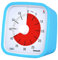 Visueller Timer, Yunbaoit Verbesserter 60 Minuten Countdown Timer für Kinder Erwachsene mit Alarm bei Niedrigem Batteriestand, Leises Zeit Management Werkzeug mit optionaler Alarm (Blau)