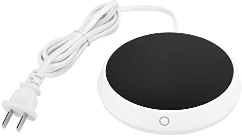 Tiiyee Scalda Tazza Bevande Elettrico, Elettrica Riscaldante Da Scrivania Intelligente Scaldatazze Elettrico Con Pannello In Alluminio Per Ufficio Cioccolata Latte Colleghi E Amici Scaldabibere Caffè