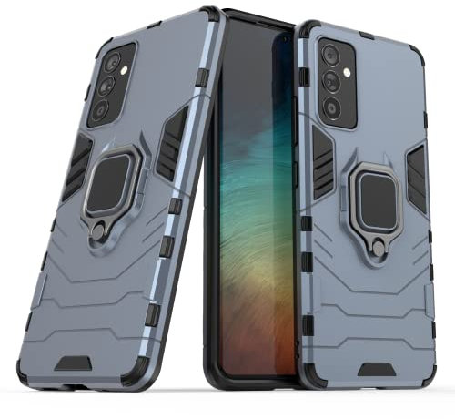 AKABEILA Hülle für Huawei P40 Pro Handyhülle Fingerringgriff Ständer Metall Halter Silikon PC Kratzschutz Stoßfest Schutzhülle 6.58 Zoll