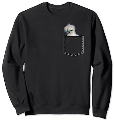 Lustiges Seidenhuhn Tshirt Hähnchen Tasche Seidenhühner Fun Sweatshirt