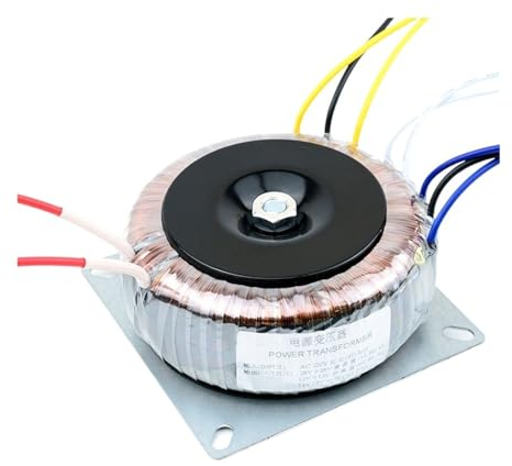 SHYISY Transformador Toroidal 200W AC220V/110V Dual 28V Dual 12V Adaptador de Corriente único 12V DAC preamplificador Transformador de Anillo (Size : 220V)