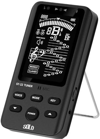 Metronom Stimmgerät, Pitch Meter, Präzise Stimmkorrektur Spezial Violine, Saxophon und Flöte