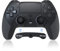 Shiptree Mando para PS-4, Game Mando Inalámbrico para P4/Slim/Pro Gamepad Joystick con Turbo, Programable Botón, Dual Vibración, 6 Axis Gyro Sensor, Touch Panel, Audio Jack Speaker-Negro