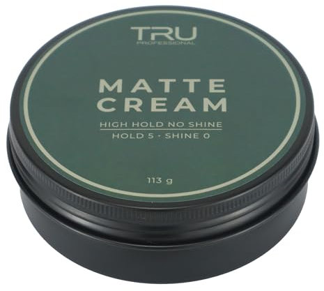 Tru Haarwachs - Matte Cream - Für Mattes Finish & Starken Halt, 113g