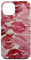 pink kisses lipstick marks lips for women girls makeup lover Case for iPhone 13