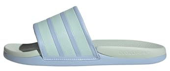 adidas Damen Adilette Comfort 2.0 Slides Sandal, Glow Blue/Halo Mint/Halo Mint, 39 EU
