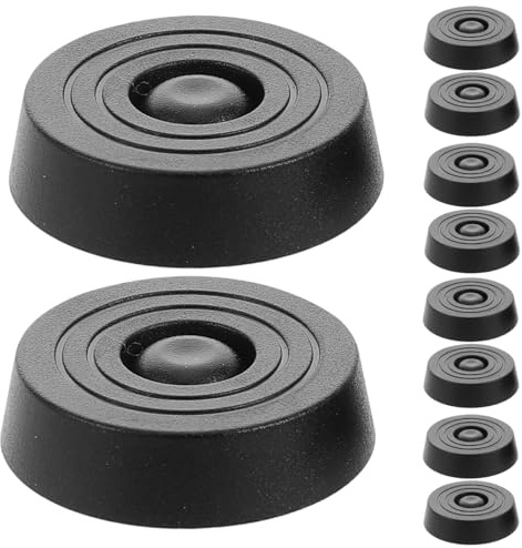 NUOBESTY Vacuum Cleaner Wheels Replacement Kit 12Pcs Supportive Rubber Casters Anti Collision Small Wheels for Household Vacuum Cleaner Accessories Easy Installation