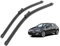 Limpiaparabrisas Coche para Opel Astra J GTC 2009-2015 (27+25), Limpia Parabrisas Delantero Escobillas Ventana Lluvia Reemplazo Todo Clima, Accesorios Coche