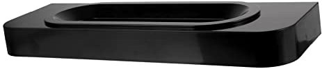 Ice Cream Machine Catch Tray Large Capacity Black Plastic Replacement Part