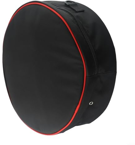 Gdfnmogo Runde Tauchregler-Tasche für Schlauch und Tauchcomputer, gepolsterte Ausrüstungstasche mit Griff, 35 x 35 x 11 cm, Nylon mit Stoßschaumschutz (1)