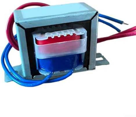 MoSundi Transformador de 10 VA CA 380 V a 220 V con bobina de cobre, transformador de potencia de aislamiento EI48-24 para uso industrial y residencial