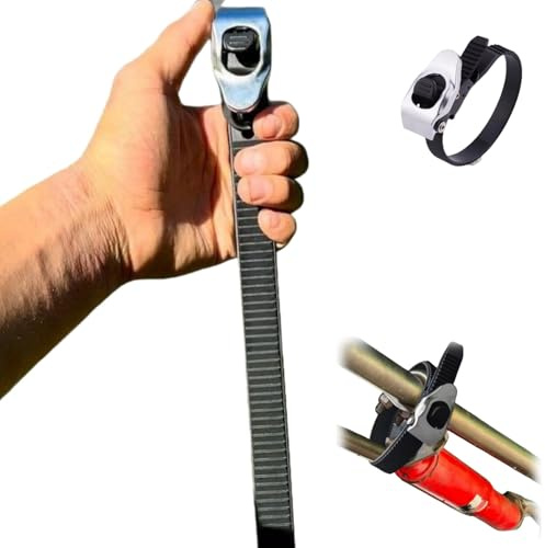 50cm Heavy-Duty Stainless Steel Grip Lock Straps,Mehrzweck Abschließbare Spanngurte,Ultimativer Robuster Haltegurt,Mini Zurrgurt,Spanngurt Fahrradträger,für Fahrräder,Trolleys und Motorradkoffer