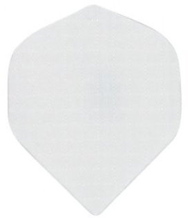 Rocket 12 Nylon Dart Flights Weiß (4 Sätze)