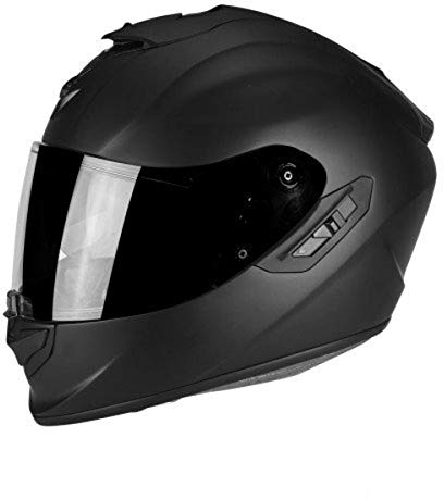 Scorpion Motorradhelm Exo 1400 Air Solid Mat, Schwarz, Größe XL 2464_25793 noir