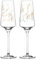 Dekomiro Ritzenhoff Prosecco Proseccoglas 2er Set Frühling 2020 von Marvin Benzoni Birds und Butterfly mit Reinigungsmittel