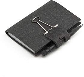 A8 Mind-Papers, revolutionäres X17-Karteikarten-Lernkarten-Box-Konzept! Recyceltes Leder grau, nachhaltig; Inhalt: Ca. 25 Karten + Sloop + Bleistift! Made in Germany, 17 Jahre Garantie*