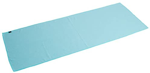 Pure2Improve Yoga Handtuch Blau 170 x 60 cm, Yogatuch mit Antirutsch-Noppen, Schweißaktivierten Mikrofaser, Yoga Handtücher ideal für Hot Yoga