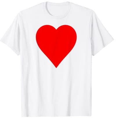 Spielkarte Herz Karo Kreuz Pik Karneval Gruppen Kostüm Karte T-Shirt