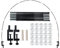 Arco Palloncini,kit arco palloncini,struttura arco palloncini,Kit Arco semicircolare,Palloncino da Tavolo Arco Kit,per compleanni, matrimoni, Natale e altre decorazioni per feste.