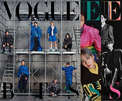 Magazine, Vogue-Korea-Magazine, Januar 2022, BTS [A+B+C Version]