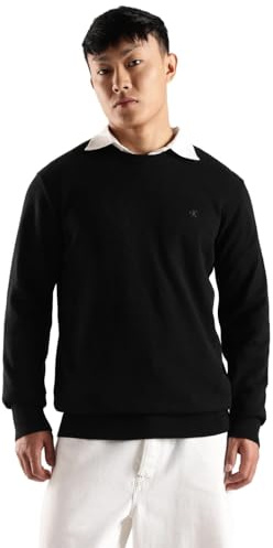 Calvin Klein Mens 2026 Durable Comfort Crew Neck Tour Golf Sweater
