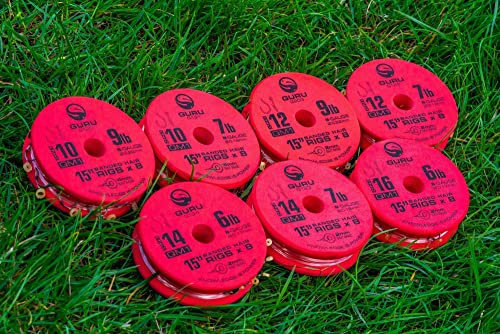 Korda Guru QM1 15 Bait Bands Hair Rigs Barbless