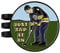 LUTER Magnetic Golf Hat Clip, Golf Ball Marker Metal Golf Ball Marker Hat Clip Magnet Golf Ball Marker Tool Funny Golf Accessories for Men Women Golfers (Style A)