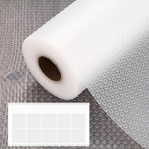 Drawer Liners, 30 cm x 500 cm Kitchen Cupboard Liners, Shelf Liner Non-Adhesive, EVA Kitchen Cupboard Cabinet Fridge Protector Liner Mats Waterproof for Bathroom Dresser Drawers Cabinet