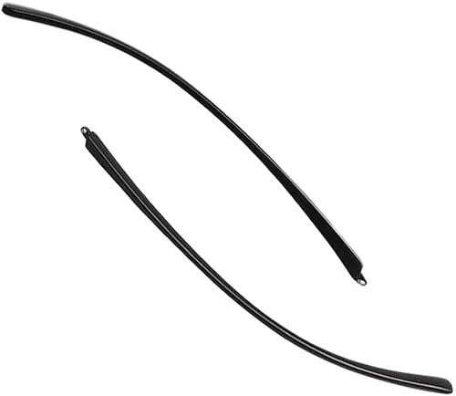 VekkEr yewear Bein, Brillenzubehör, 1 Paar Schwarze Universal-Brillenbügel, TR90-Brillen-Ersatzarme, Brillen-Reparatur-Set