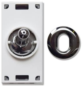 Deviatore Levetta Cromo 1P 10Ax 1M AVE 444002CR