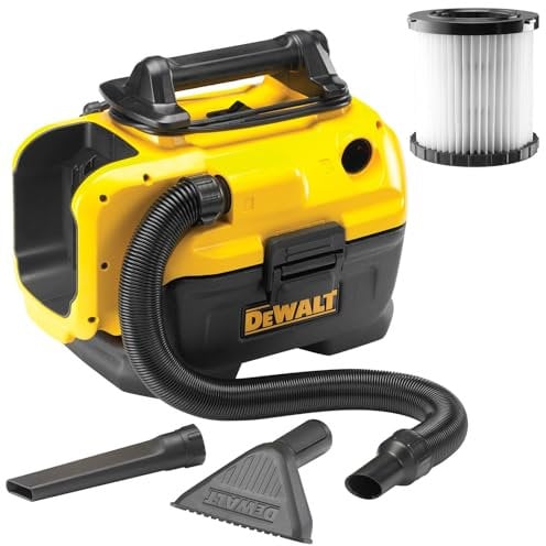 DeWalt DCV584L Flexvolt XR 14.4V 18v Wet Dry Cordless Corded Vacuum + Filter