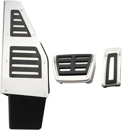 Fußstütze Pedalauflagen Für VW Für Golf 7 Mk7 VII Für GTI R Für Variante 2013-2021 RHD Auto Pedal Edelstahl Automatische Fußstütze Gaspedal Bremspedale Auto Pedale Abdeckung