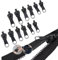 12 Stück Reißverschluss Schieber Ersatz,Reisverschluss-Fix-Kit,Reparatur Ersatz Set,Zipper Fix für Schieber Ersatzteile,Kit Pull Abnehmbar,Fix-Reißverschluss Abnehmbare Fixer