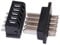 Wisyurt 1Pair EBike Battery Power Discharge Connector Male Female Connector 5Pins Male and Female Battery Power Plug for Hailong E-Bike Cycling Parts