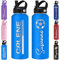 Personalisierte Trinkflasche Kinder Individuelle Wasserflasche Personalisierbar mit Namen, Edelstahl, isolierte Flaschen, Strohhalm-Deckel, graviert, 354 ml, 532 ml, 700 ml, 950 ml, 1150 ml