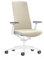 Interstuhl Bürostuhl Pure Interior Edition - Der Schreibtischstuhl der Sich an Gewicht und Bewegung anpasst - ergonomische Smart-Spring Technologie - Made in Germany (4D-Armlehne, Beige | Weiß)