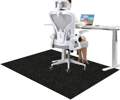 JaevKwzy Tappetini per Sedie da Ufficio - Tappeto per Sedia Gaming - Tappetino per Pavimenti duri da Ufficio - Tappetino Pavimenti per Parquet - Tappeto Gaming Pavimento 70 x 100 cm