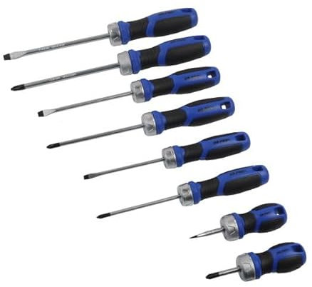 US.PRO 8pc Ratchet Screwdriver Set - PH & SL