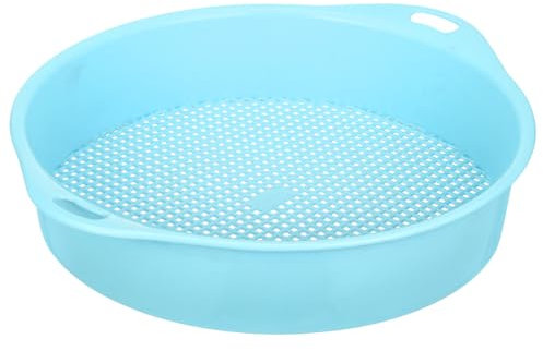 NULYLU Gartensiebwerkzeug Für Boden Siebpfanne Zum Filtern Von Steinen Mehrzweck-erdsieb Aus Kunststoff Für Gartenbedarf