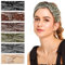 Haarband Damen Sommer 6 Stück Stirnband Damen Sommer Mehrfarbig Blumendruck Dread Haarband für Alltag Sport Yoga